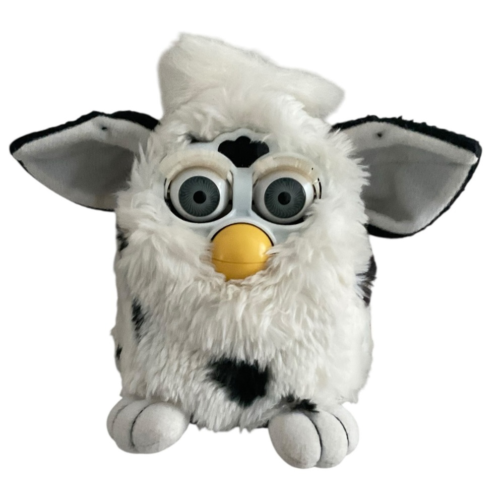 TIGER ELECTRONICS “Dalmatian” Furby Vintage 1998 Collectible Robotic Toy